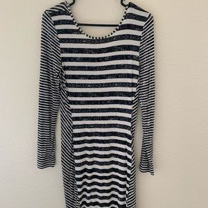 Armani Exchange Stripped Dress